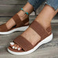 ZANDORA dames sandalen met mesh bandjes